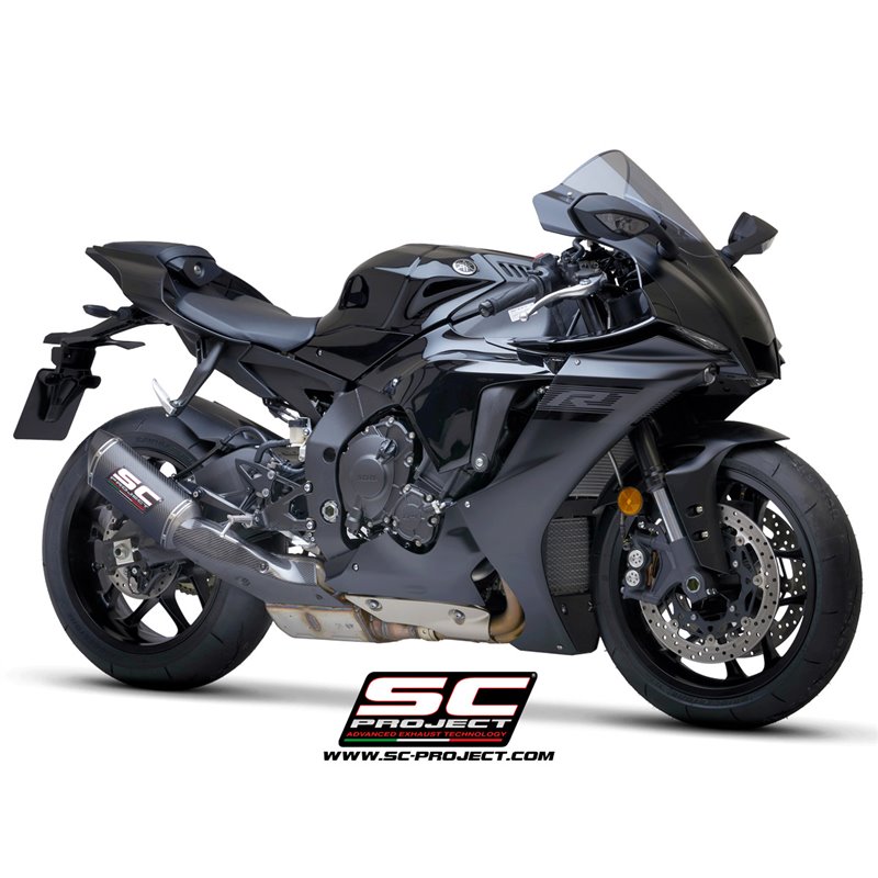 Uitlaat SC1-S carbon Yamaha YZF-R1 (+R1M)