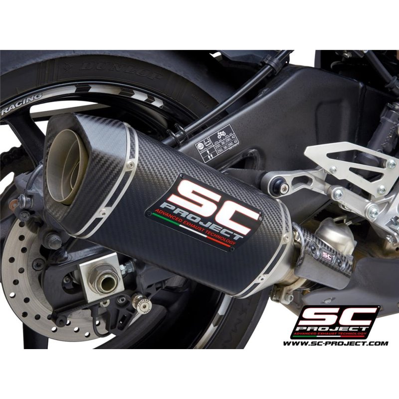 Exhaust SC1-S carbon Yamaha MT-10