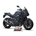 Exhaust SC1-S silver Yamaha MT-10