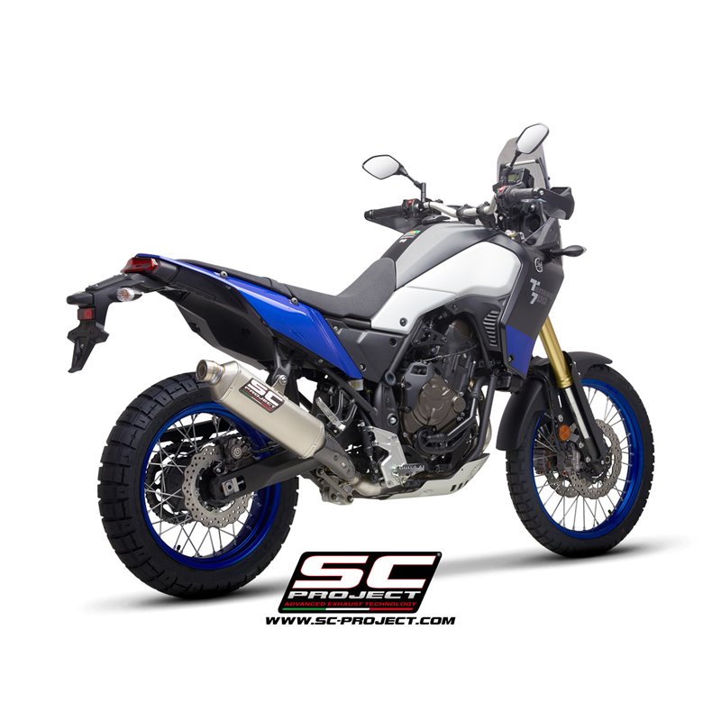 Uitlaat Rally Raid RVS Yamaha Tenere