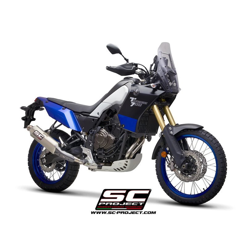 Uitlaat Rally Raid RVS Yamaha Tenere