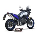 Uitlaat Rally Raid high titanium Yamaha Tenere