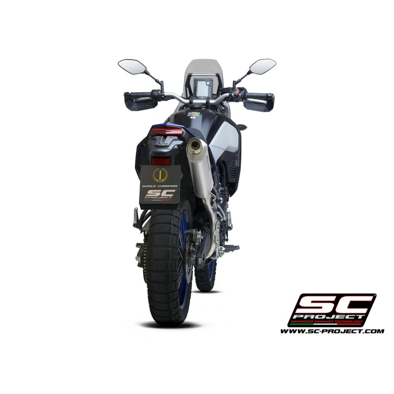 Exhaust Rally Raid high titanium Yamaha Tenere