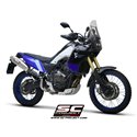 Uitlaat Rally Raid high titanium Yamaha Tenere