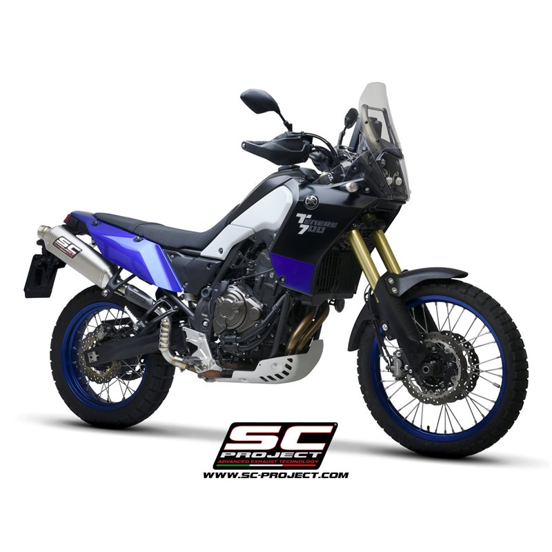 Exhaust Rally Raid high titanium Yamaha Tenere