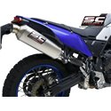 Exhaust Rally Raid high titanium Yamaha Tenere