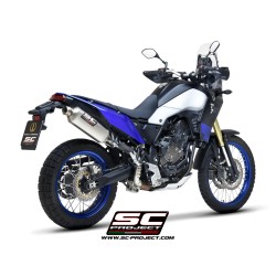 Exhaust Rally Raid high titanium Yamaha Tenere