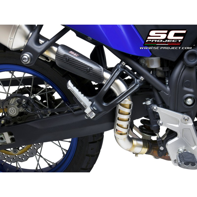 Exhaust Rally Raid high titanium Yamaha Tenere