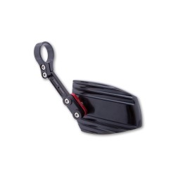 Bar End Mirror Wave black