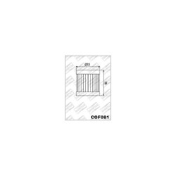 Oliefilter COF081 (X330)