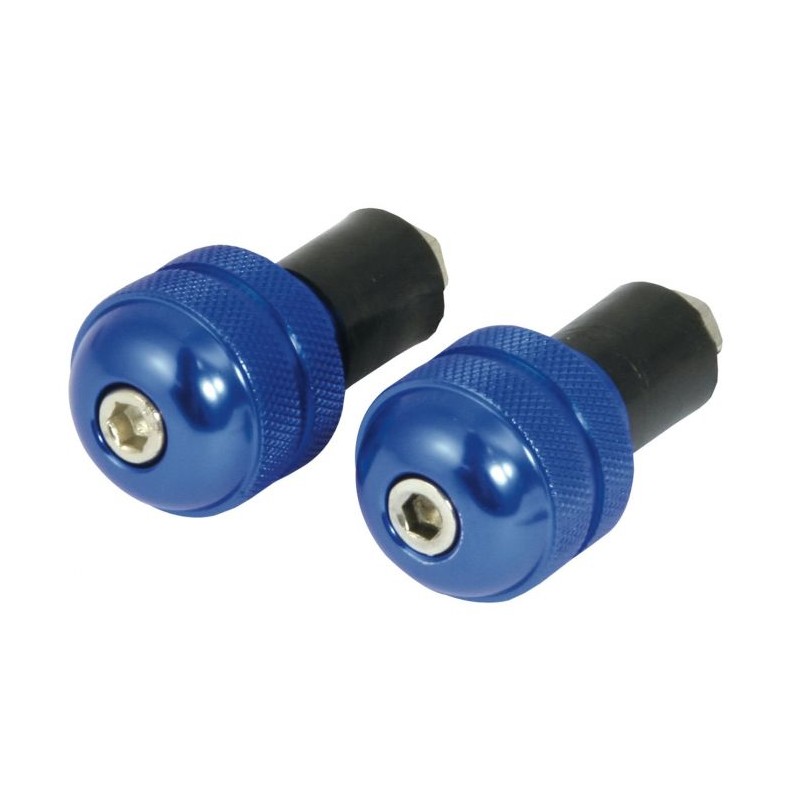 Bar End Weights blue