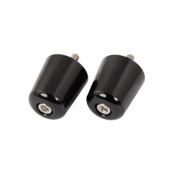 Bar End Weights black Suzuki 