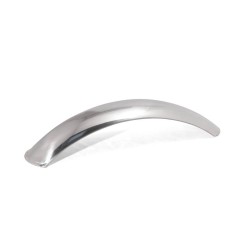 Mudguard Alloy polished (600mm/18” – 105mm wide)