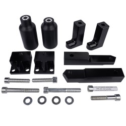 Crash protector kit STP black | Kawasaki NINJA 300 13-16