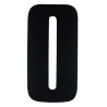 Race Numbers Deluxe black 8"