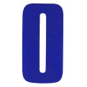 Race Numbers Deluxe blue 8"