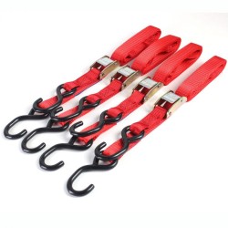 Bike-It Lashing straps Red (4 piece)