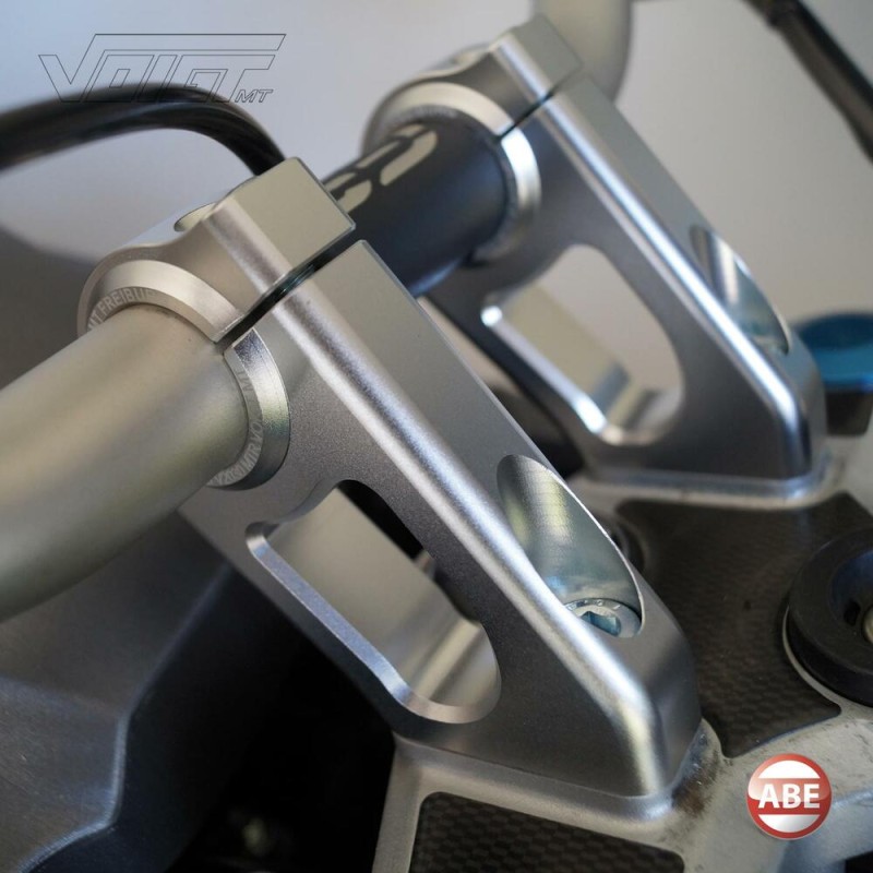 Voigt-MT Stuurverhogers 20mm high & 30mm offset | BMW R 1200 GS Adventure (R12) 08-12