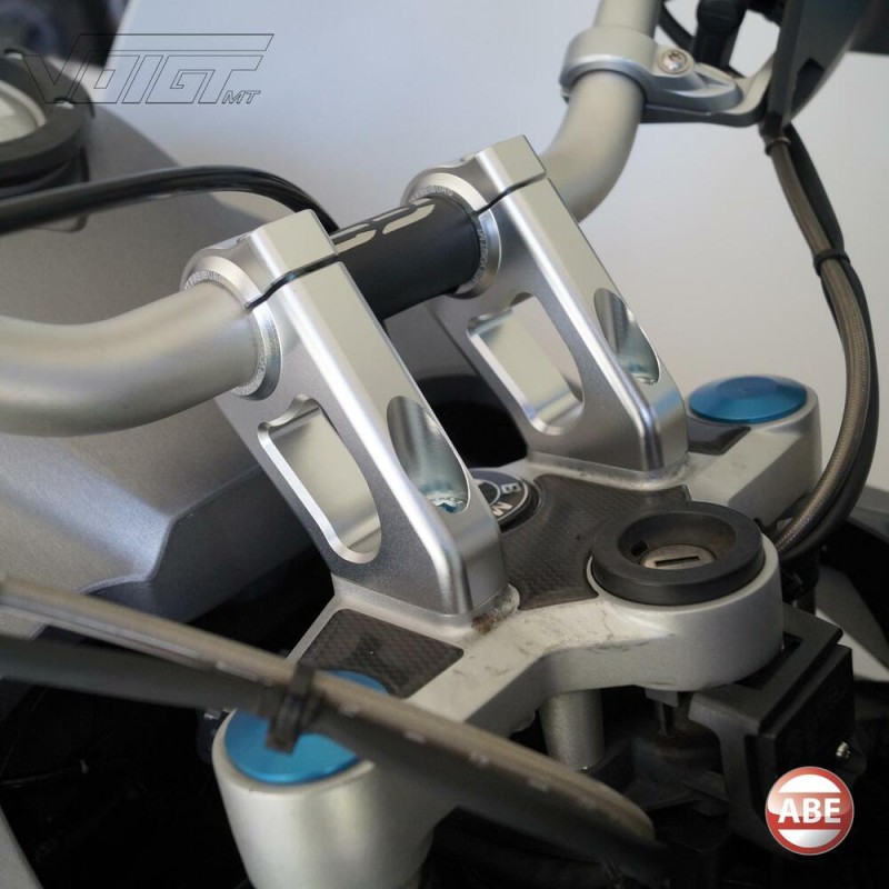 Voigt-MT Stuurverhogers 20mm high & 30mm offset | BMW R 1200 GS Adventure (R12) 08-12