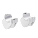 Voigt-MT Handlebar risers 30mm and 15mm closer silver | BMW F 800 GT all years
