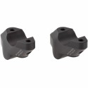 Voigt-MT handlebar risers 30mm with offset 18mm | KTM 390 Adventure from 2019 black anodized