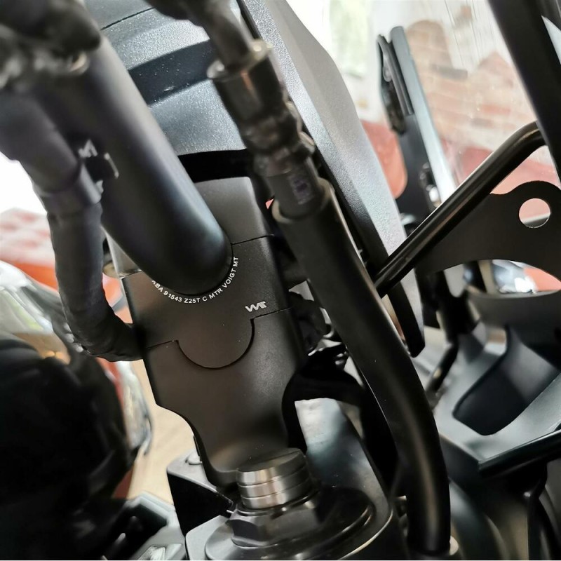 Voigt-MT Stuurverhogers 25mm | Honda CMX 500 A Rebel (PC56) 17- zwart