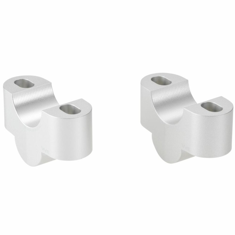 Voigt-MT Handlebar risers 25mm | Triumph Speed Twin 1200 silver anodized