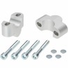 Voigt-MT Handlebar risers 25mm | Triumph Speed Twin 1200 silver anodized