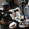 Voigt-MT Handlebar risers 25mm | Triumph Speed Twin 1200 silver anodized