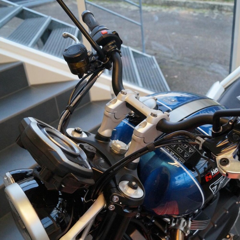 Voigt-MT Stuurverhogers (verspringing) | Triumph Scrambler 1200 XE (DS01) 18 -