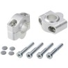 Voigt-MT Handlebar risers 20mm | Kawasaki KLR 650 (KL650C) 94-98 silver anodized