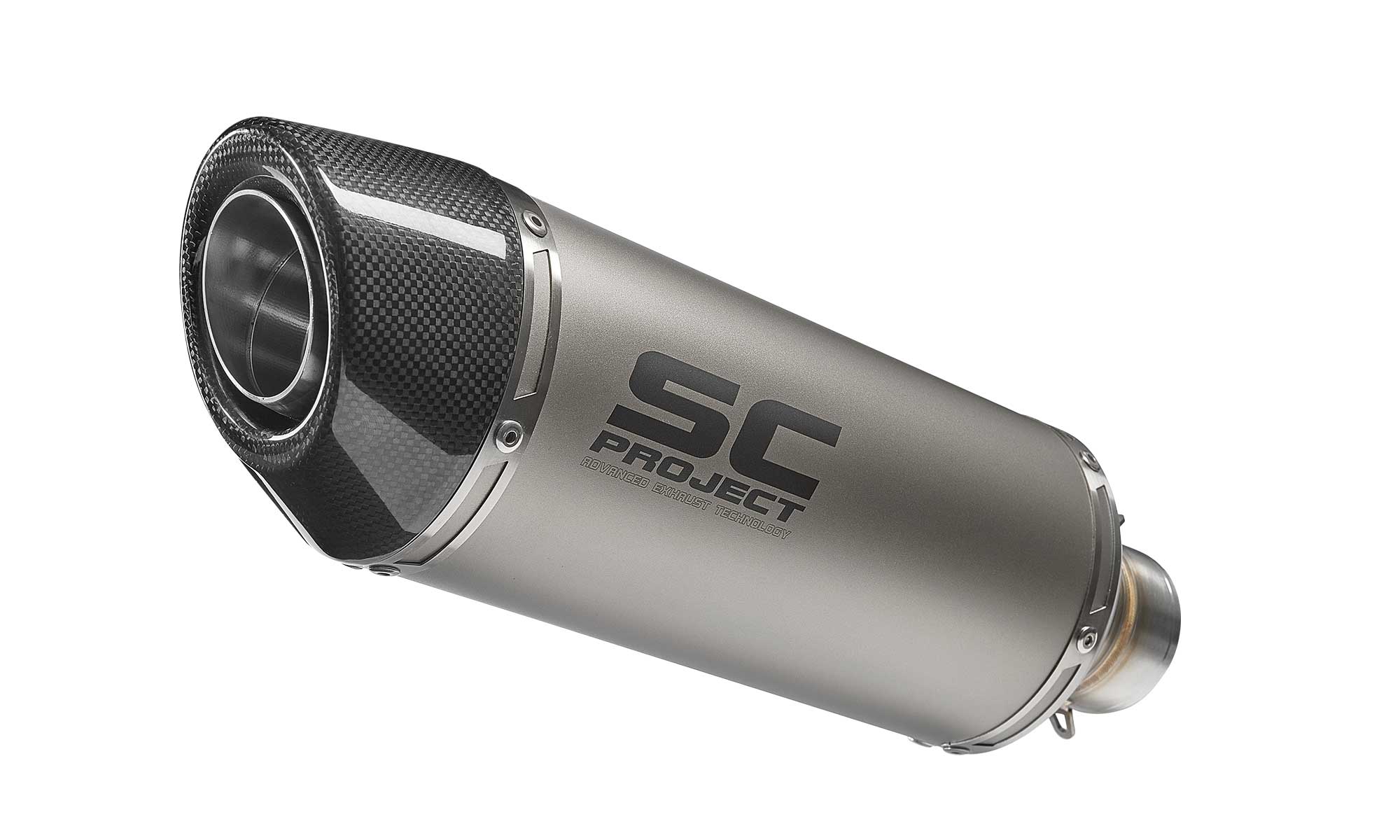 SC Project Exhaust Oval titanium Honda CBR500R