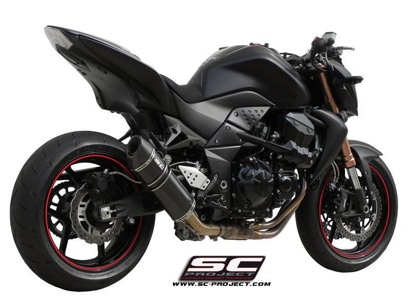 SC-Project Exhaust Oval | Carbon | Kawasaki Z750