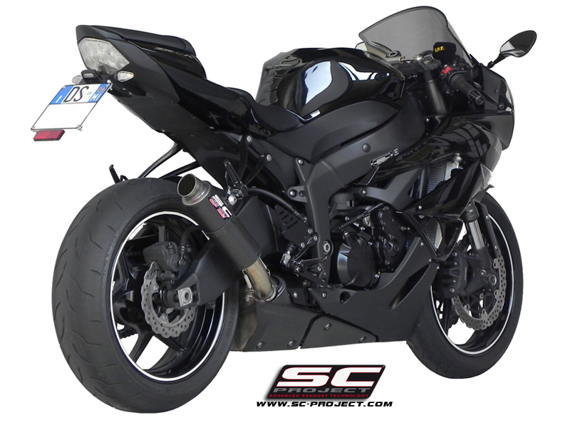 SC-Project Exhaust GP-M2 carbon Kawasaki ZX-6R