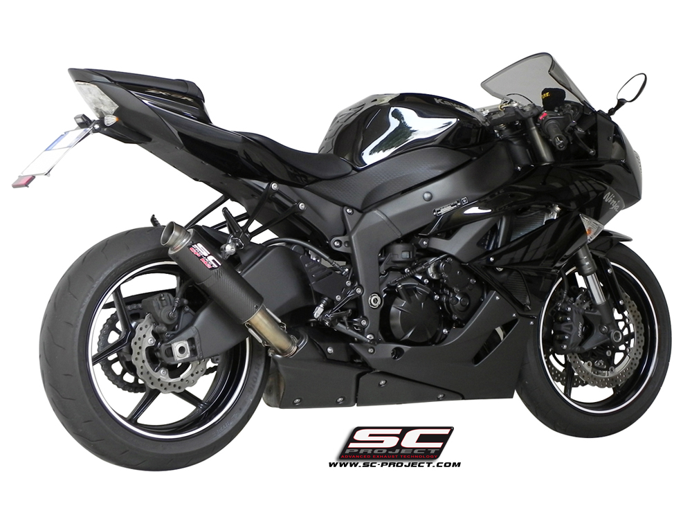 SC-Project Exhaust GP-M2 carbon Kawasaki ZX-6R