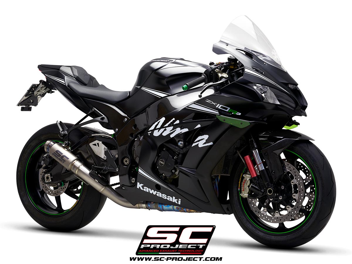 SC Project Exhaust GP70 R titanium Kawasaki ZX 10R RR