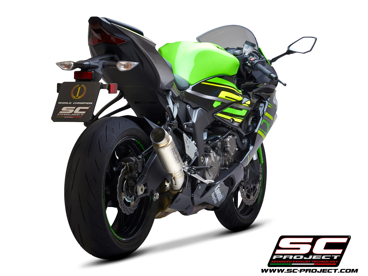 SC-Project Exhaust GP70-R carbon Kawasaki ZX-6R 636