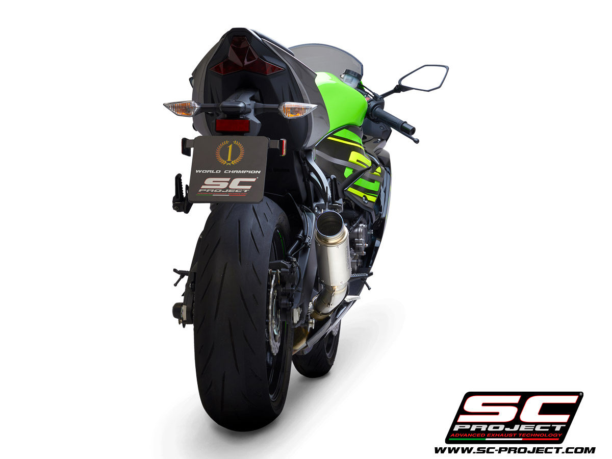 SC-Project Exhaust GP70-R carbon Kawasaki ZX-6R 636
